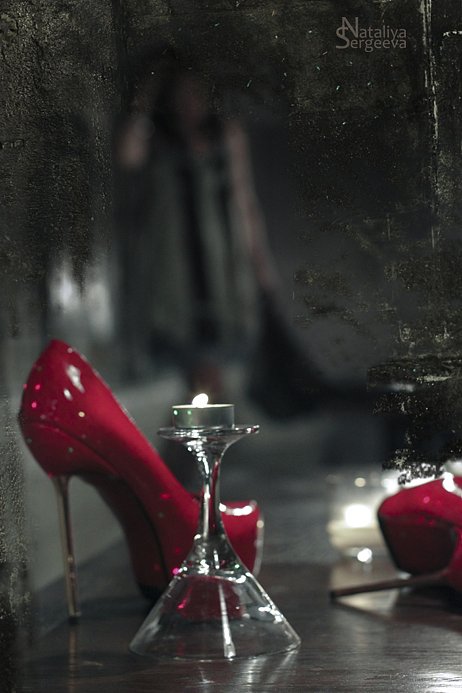 The red shoes